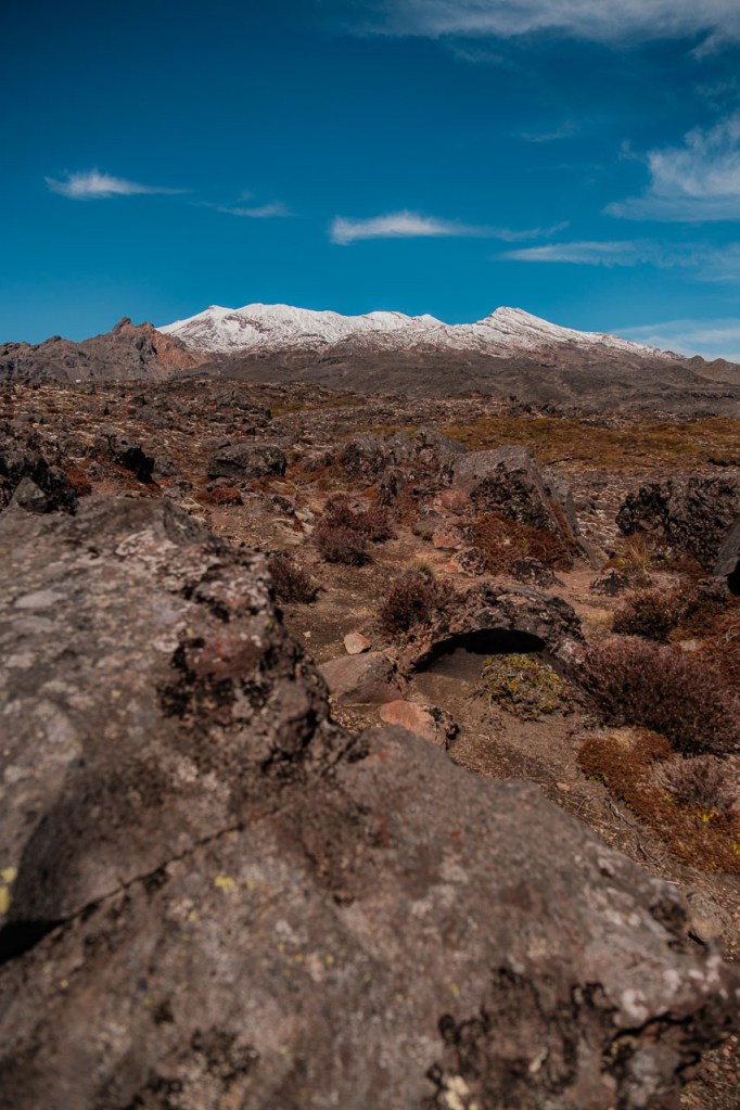 Mount Ruapehu in New Zealand