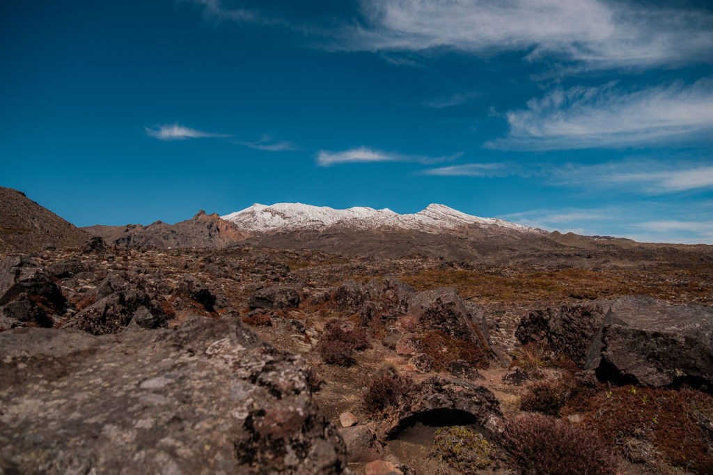 Mount Ruapehu in New Zealand