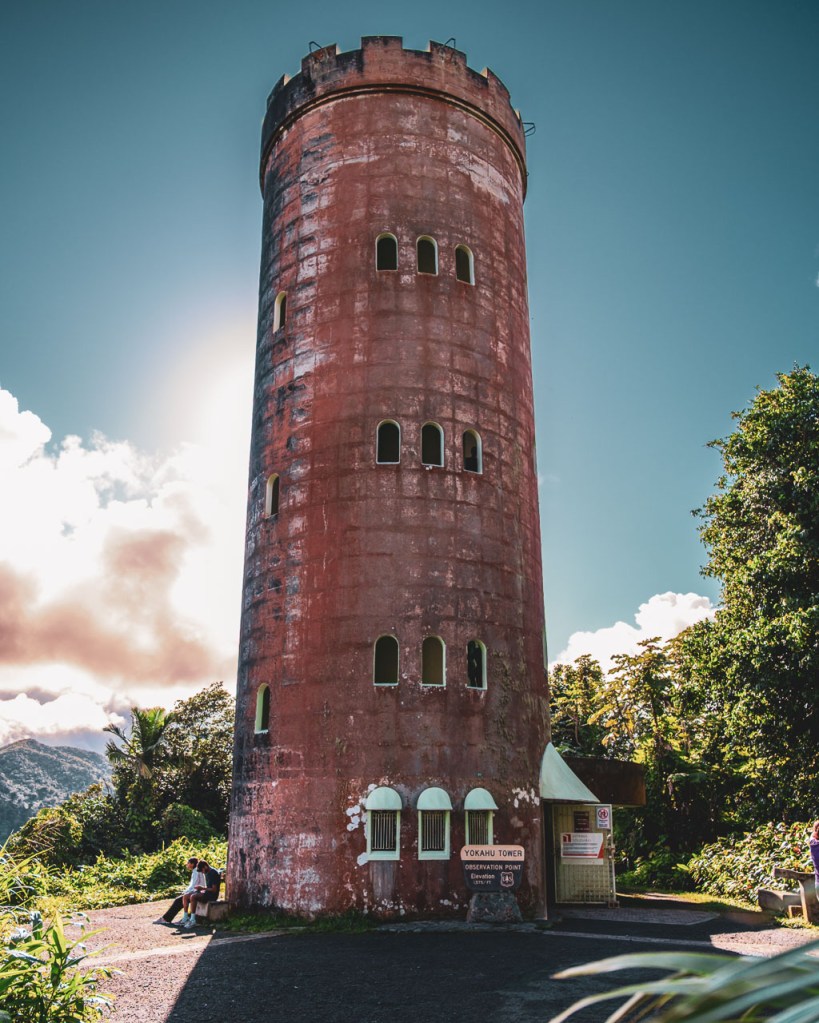 Yohaku Tower in El Yunque, Puerto Rico
