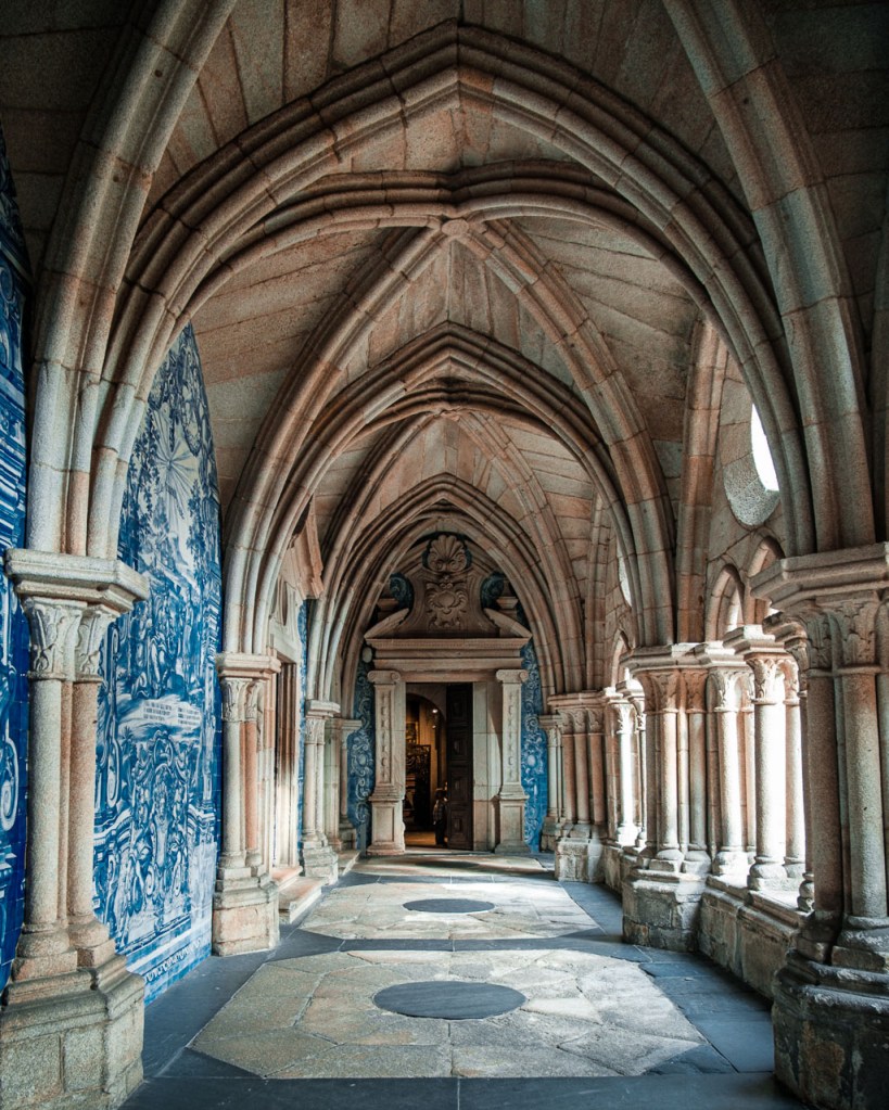 Cathedral passageway in Porto