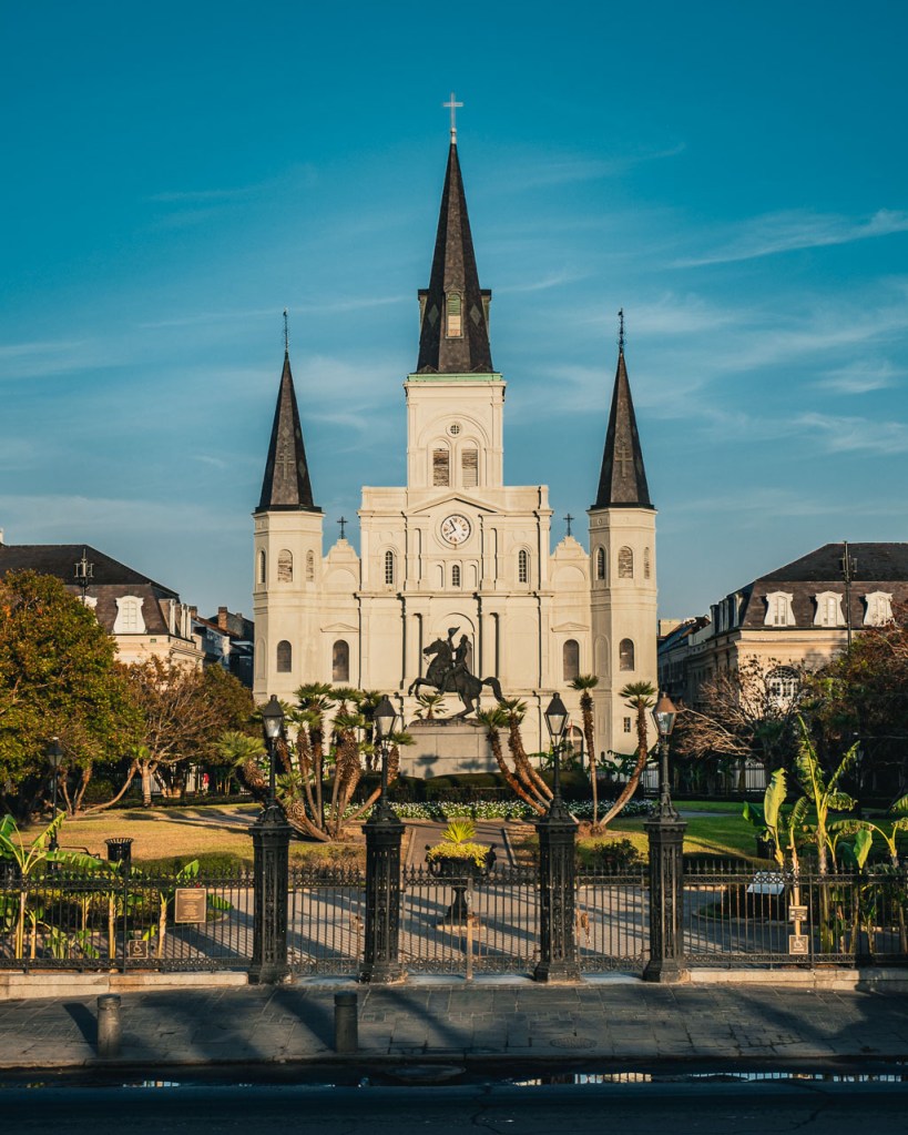 Photo of St. Louis Cathedral in the French Quarter of New Orleans