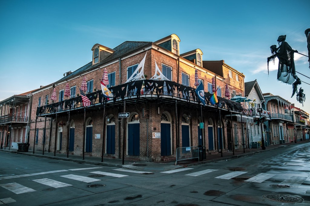 Photo of a building in the French Quarter of New Orleans