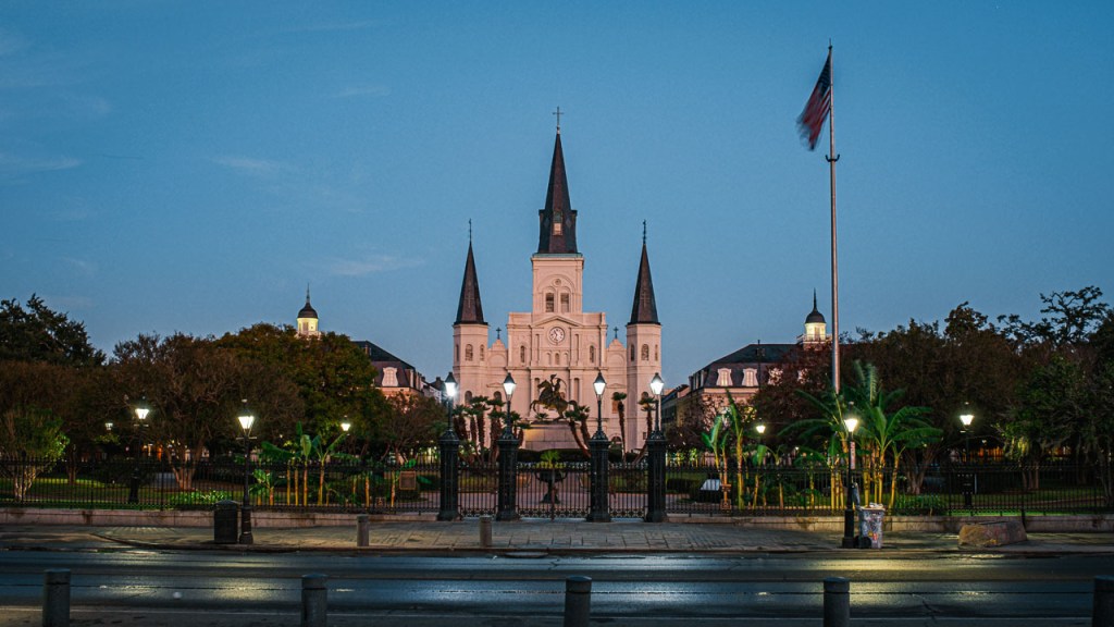 Photo of St. Louis Cathedral in the French Quarter of New Orleans